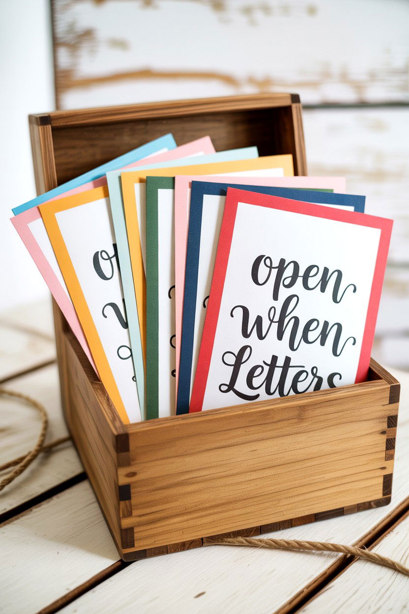 Open when letters - 25 Long Distance Valentine's Day Gifts for Girlfriend