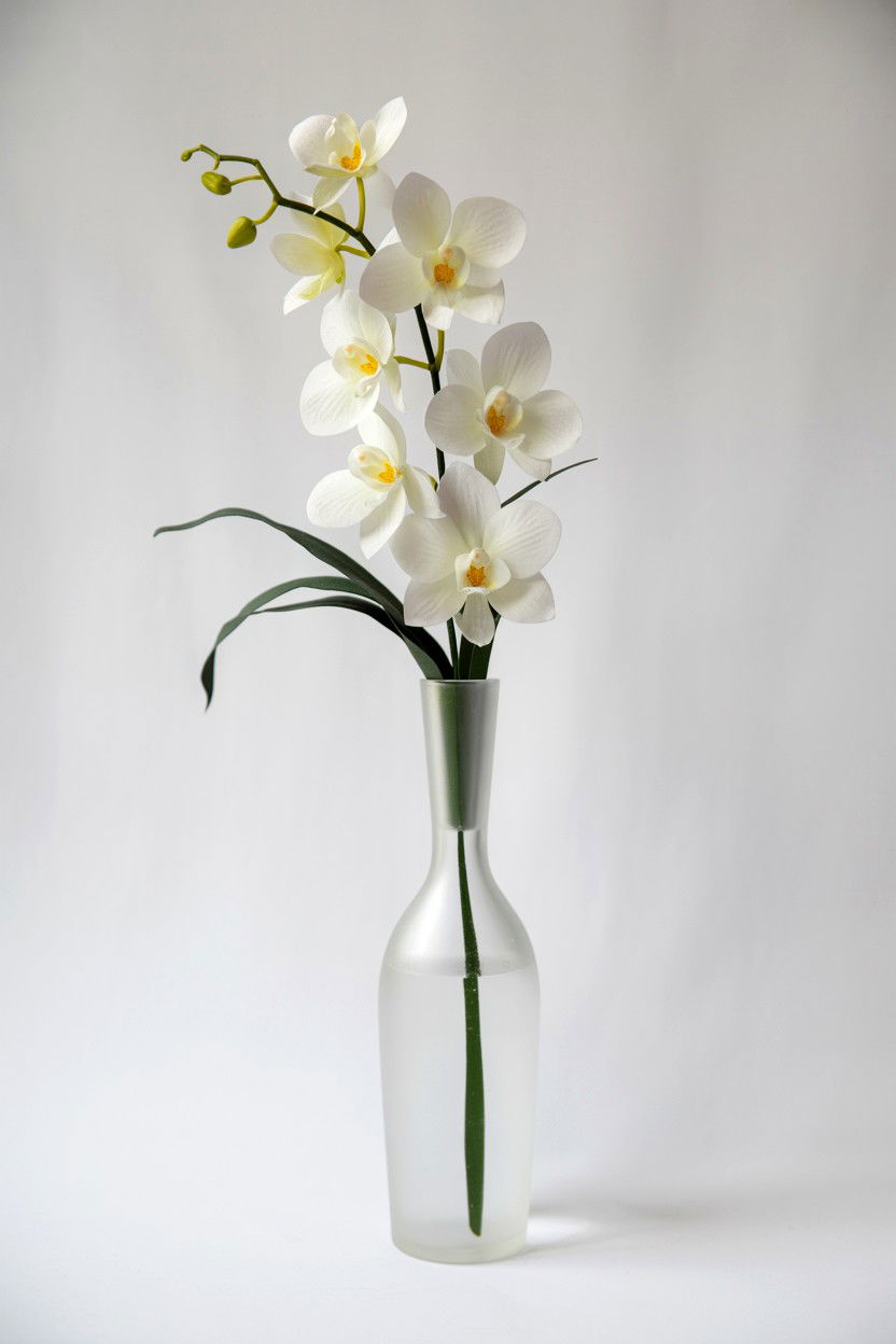 Orchid Stem Vase - 25 Valentine's Day Fake Flower Ideas