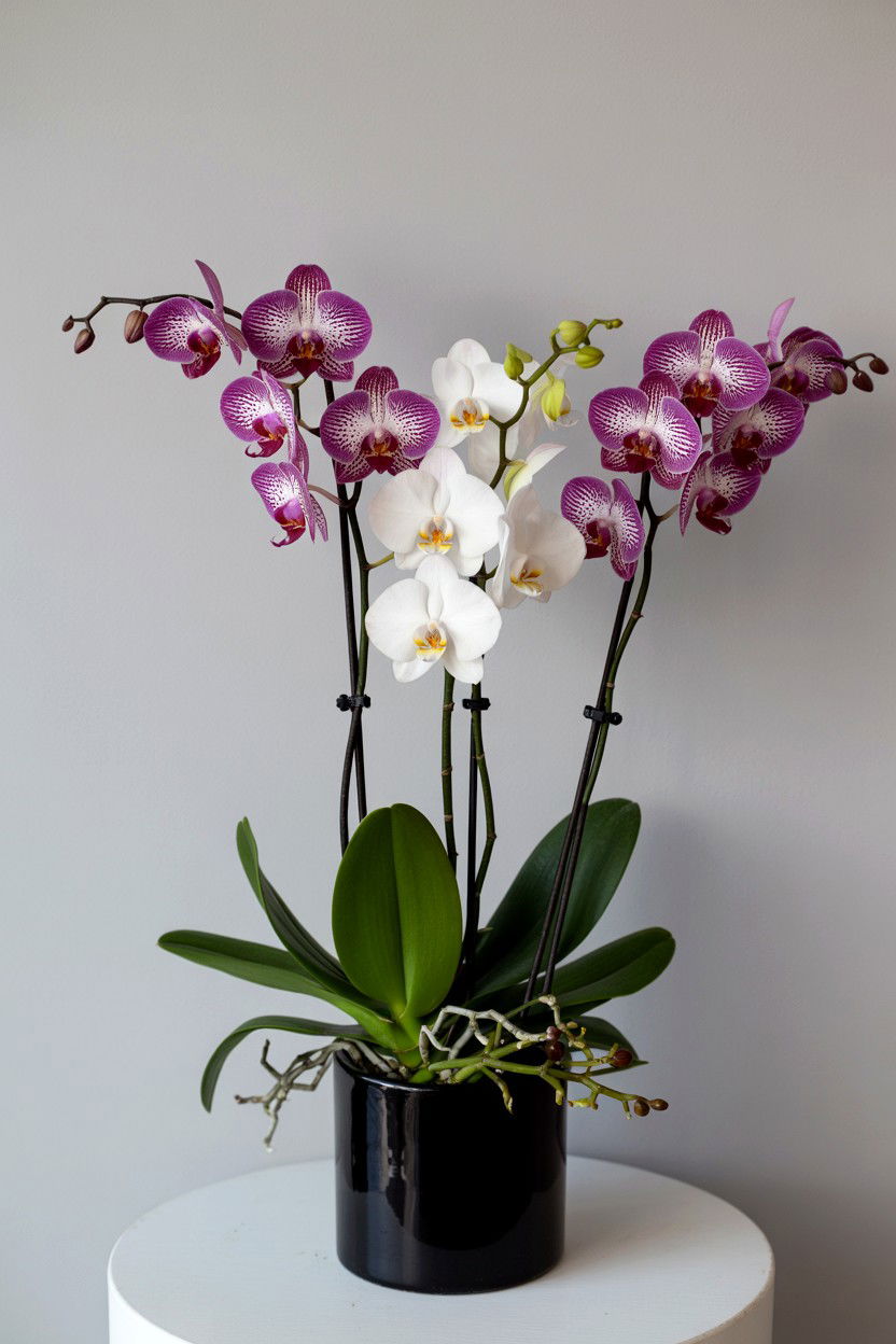 Orchid floral arrangement - 25 Valentine's Day Bouquet Ideas