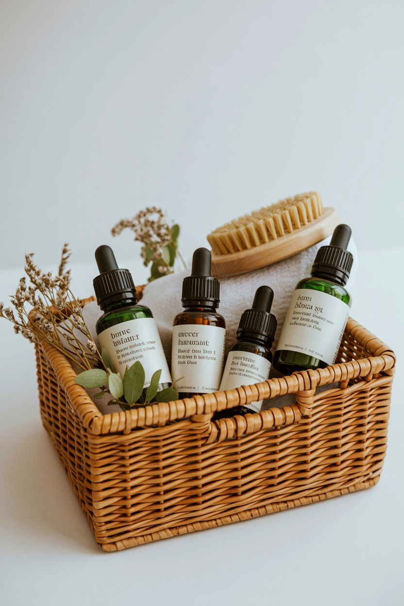 Organic Facial Kit - 25 Valentine's Day Skincare Gift Basket Ideas