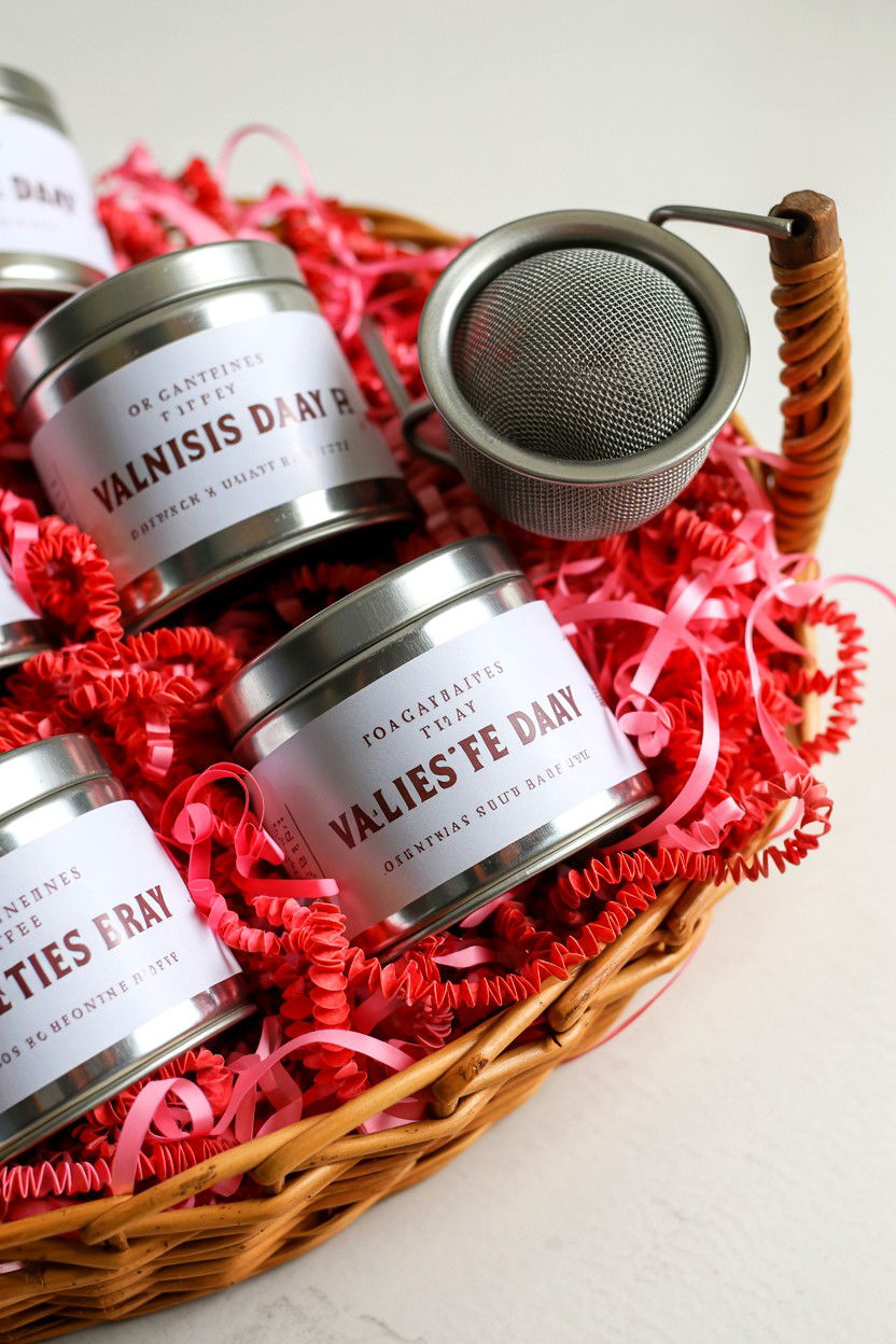 Organic Loose Leaf Tea - 25 Valentine's Day Gift Basket Filler Ideas