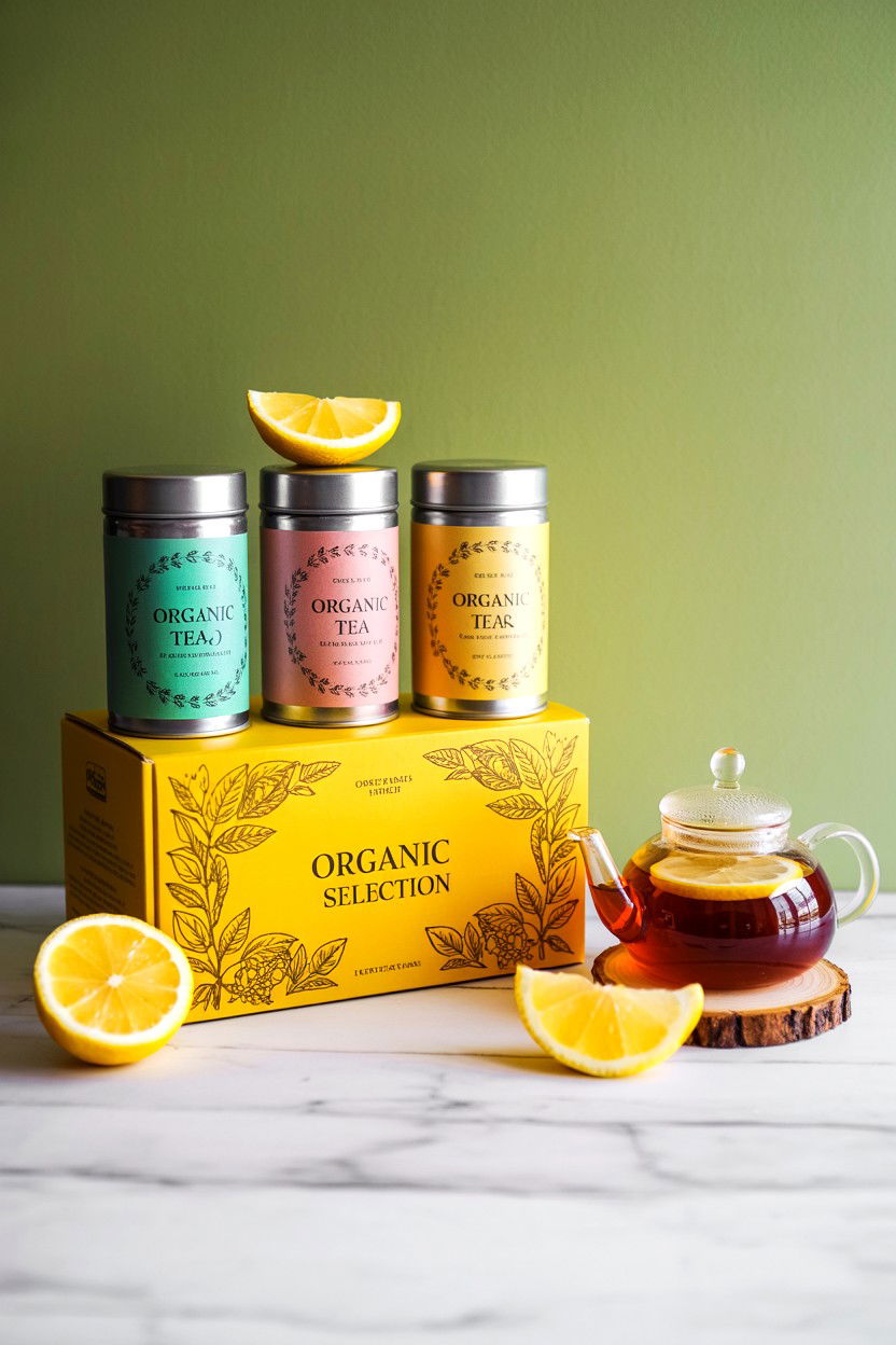 Organic Tea Selection - 25 Subscription Box Gift Ideas for Her