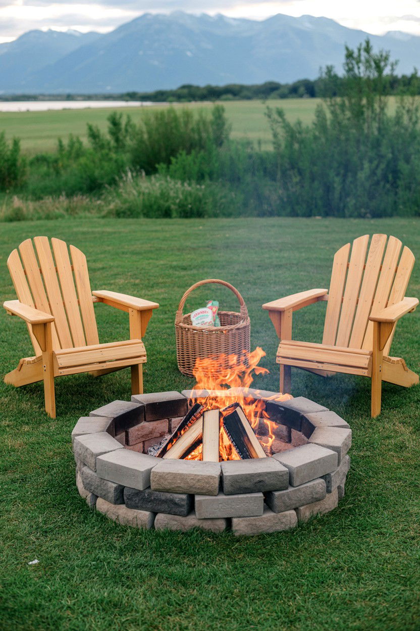 Outdoor Bonfire - 25 Valentine's Day Surprise Ideas for Boyfriend