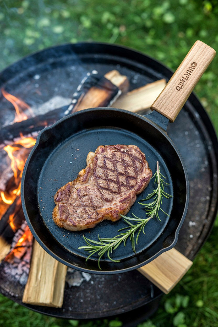 Outdoor Cast Iron Skillet - 25 Outdoorsman Valentine's Day Gift Ideas