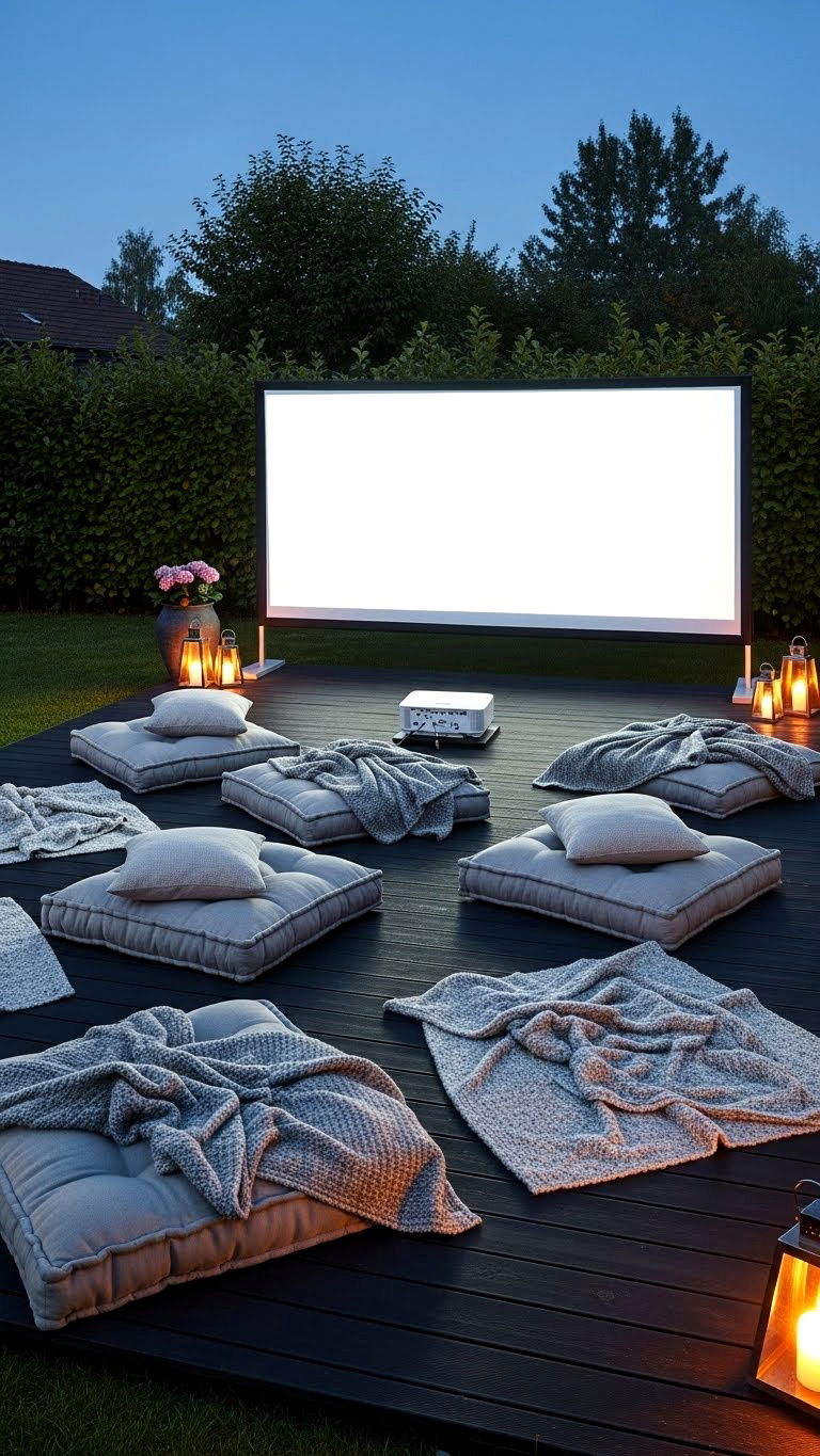 Outdoor Movie Night - 25 valentine's day ideas