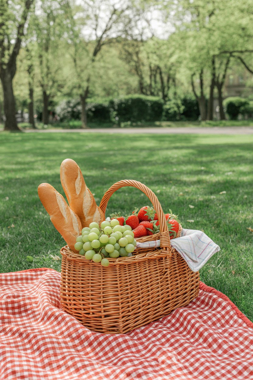 Outdoor Picnic Date - 25 Thrifty Valentine's Day Ideas