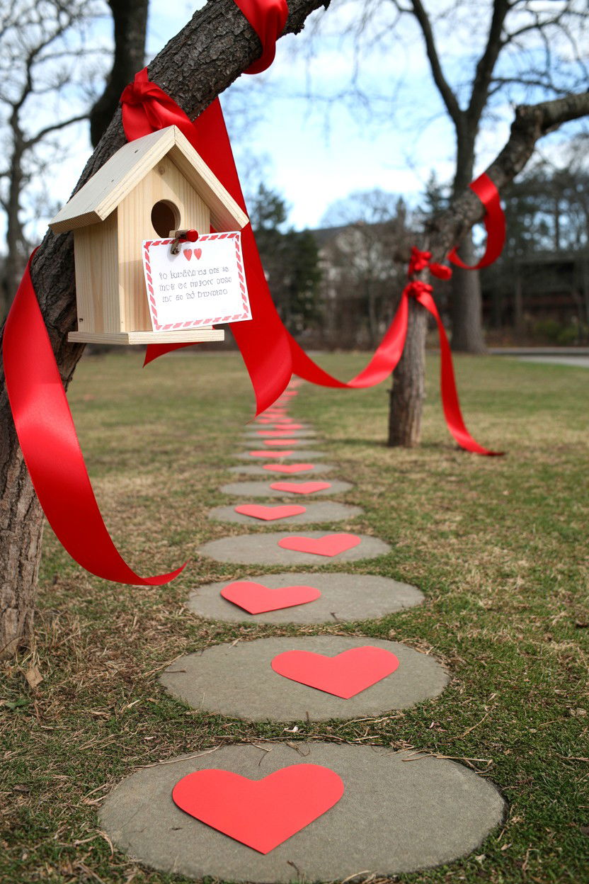Outdoor valentine treasure hunt - 25 Valentine's Day Treasure Hunt Ideas