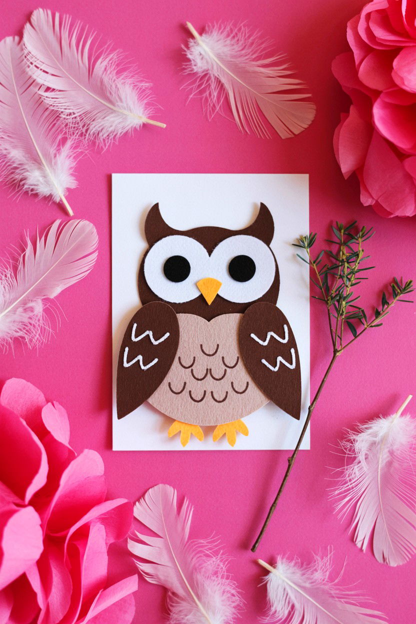 Owl Valentine Note - 25 Valentine's Day Puns