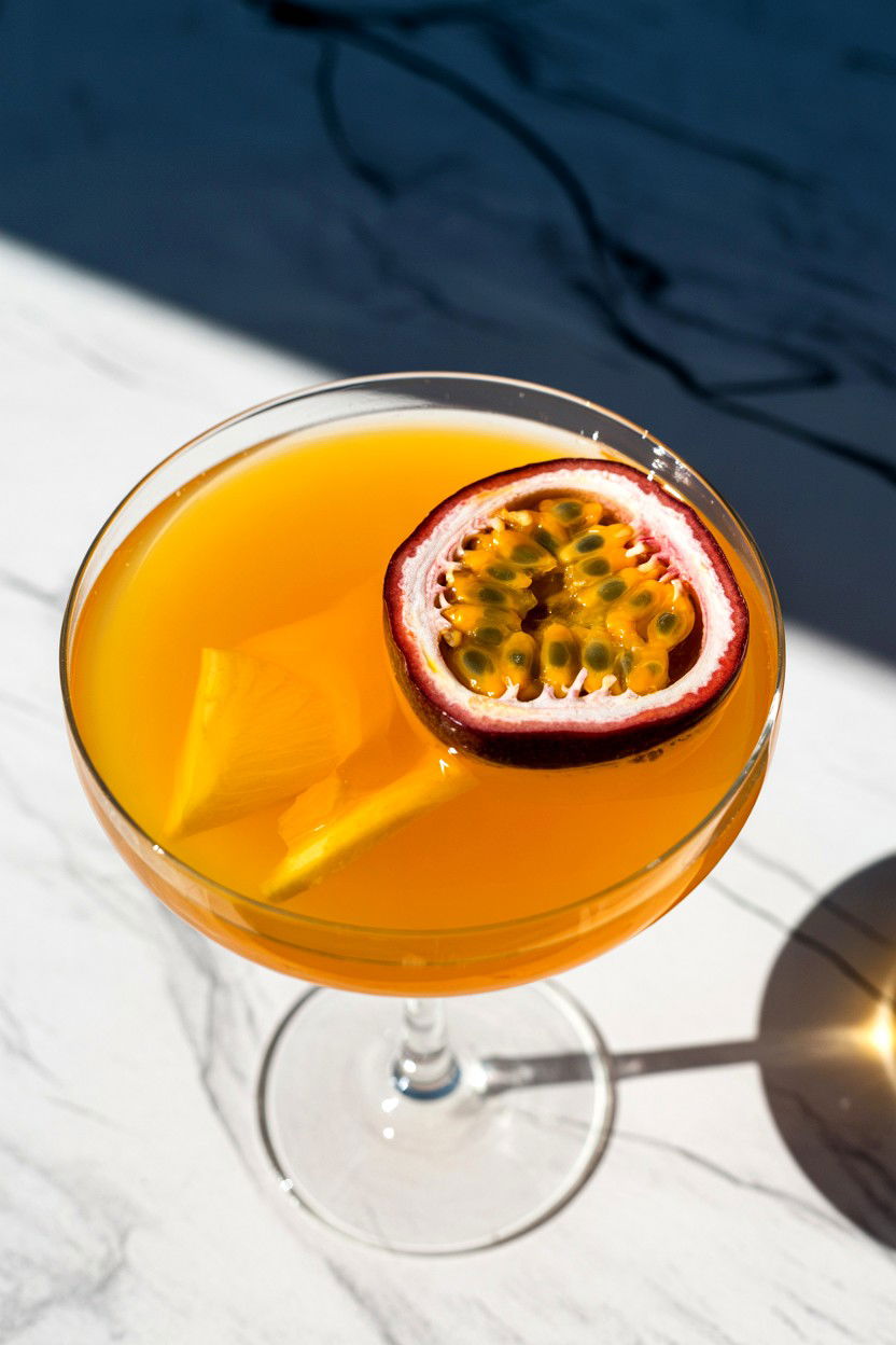 Passion Fruit Martini - 25 Valentine's Day Martini Ideas