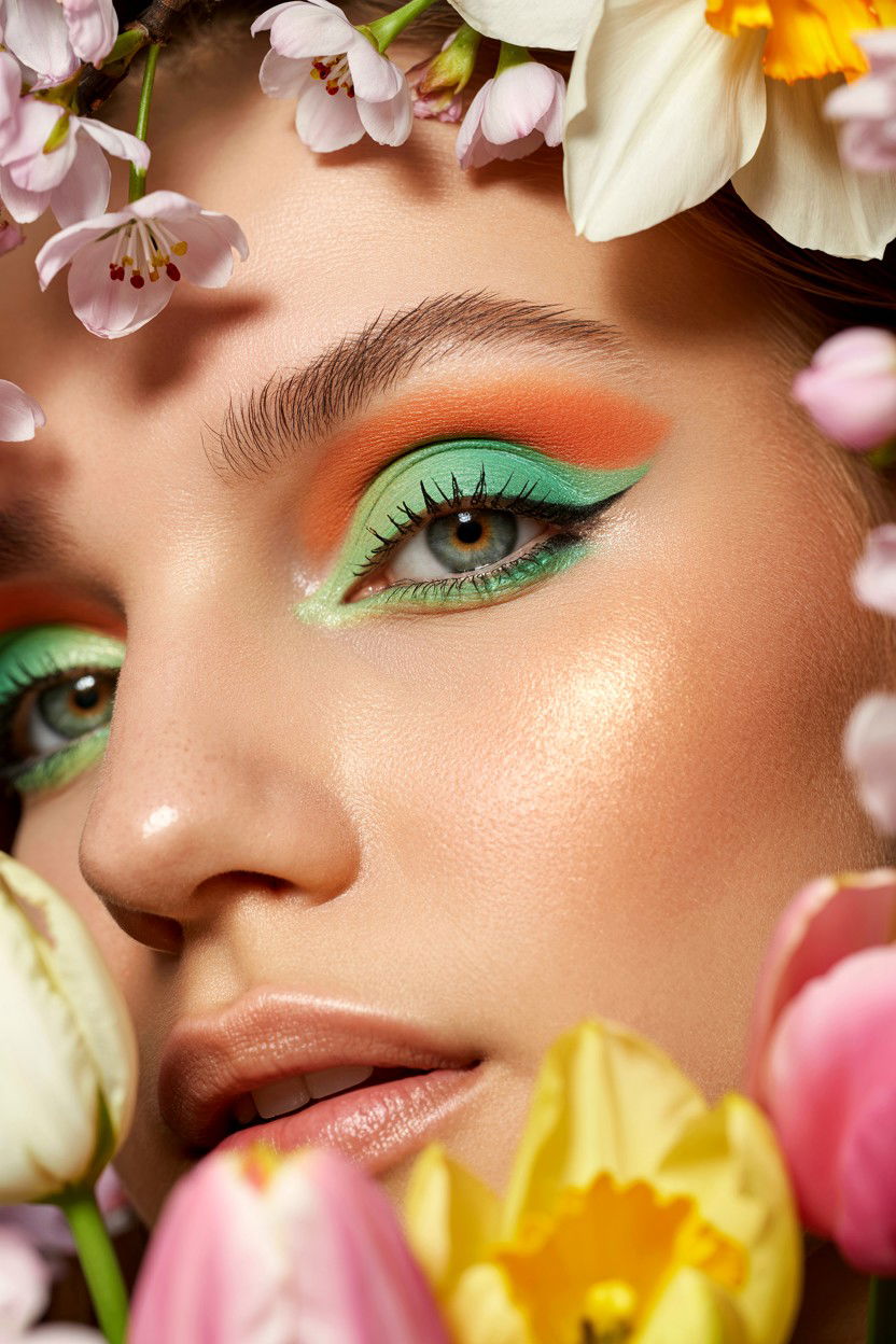 Pastel Cut Crease - 25 Cut Crease Valentine's Day Makeup Ideas