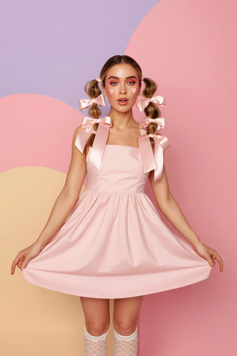 Pastel pink makeup - 25 Glamorous Valentine's Day Makeup