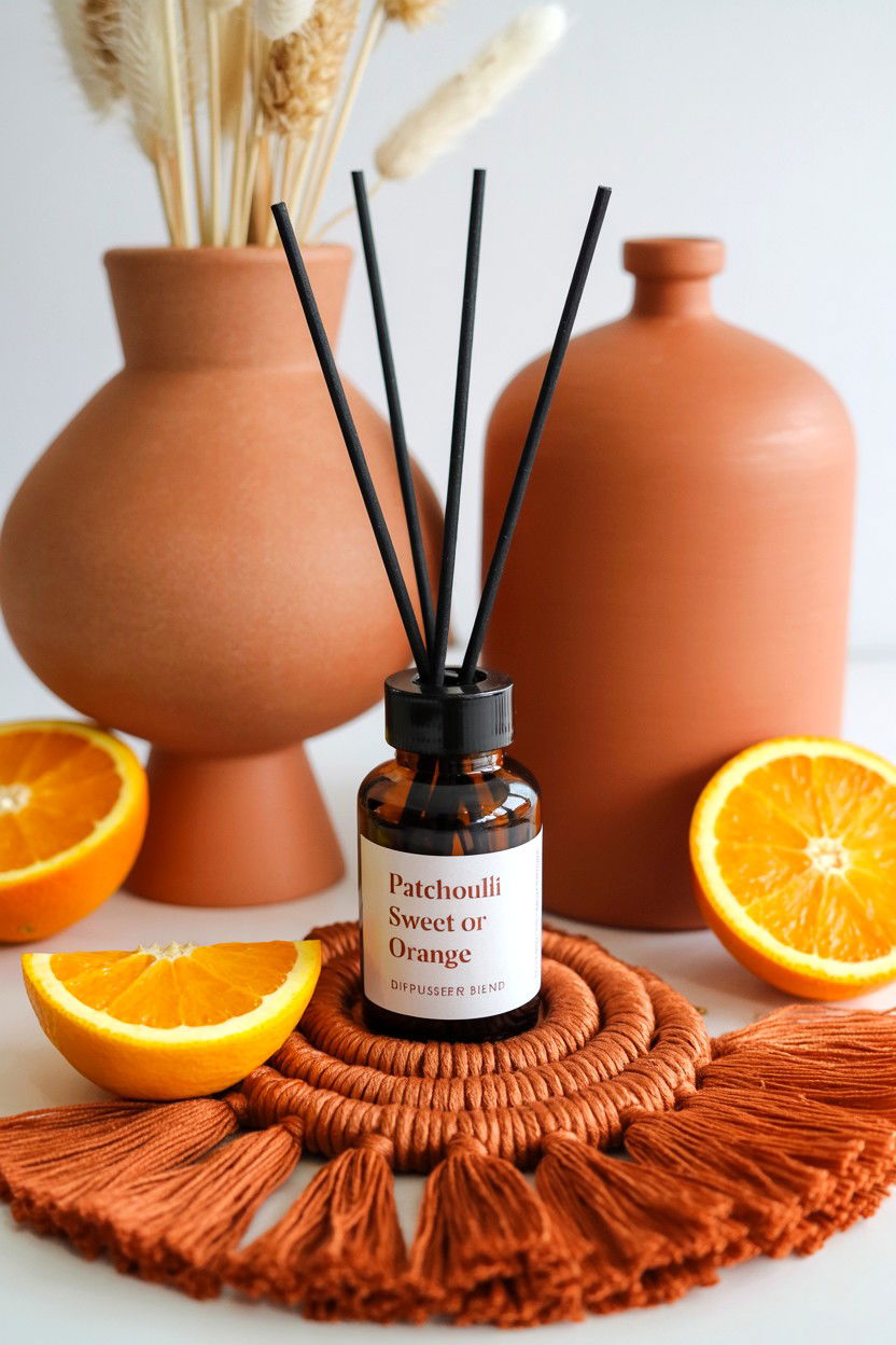 Patchouli and sweet orange diffuser blend - 25 Valentine's Day Diffuser Blend Ideas