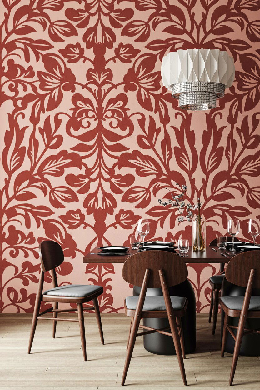 Patterned Wallpaper - 25 Maximalist Valentine's Day Ideas