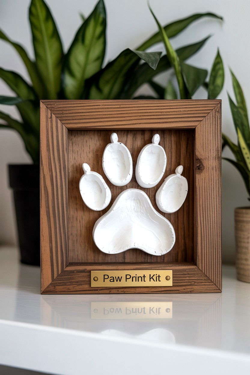 Paw Print Kit - 25 Valentine's Day Gifts for Pet Lover