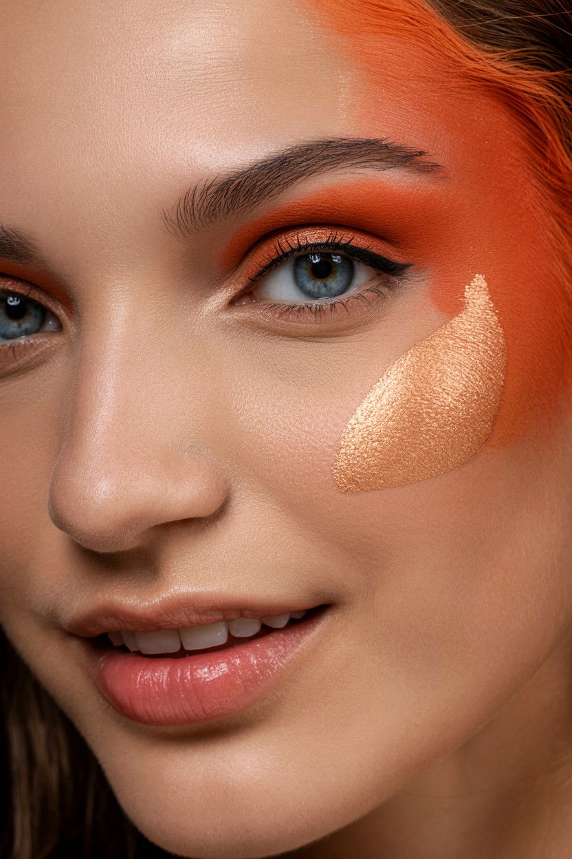 Peach And Bronze - 25 Valentine's Day Bronzer Looks