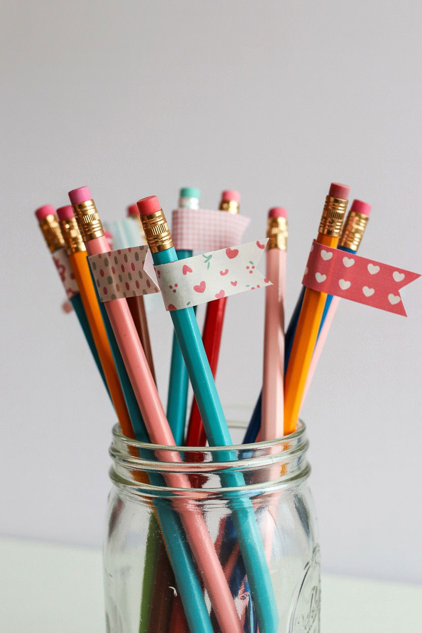 25 Creative Valentine's Day Washi Tape Ideas for DIY Fun