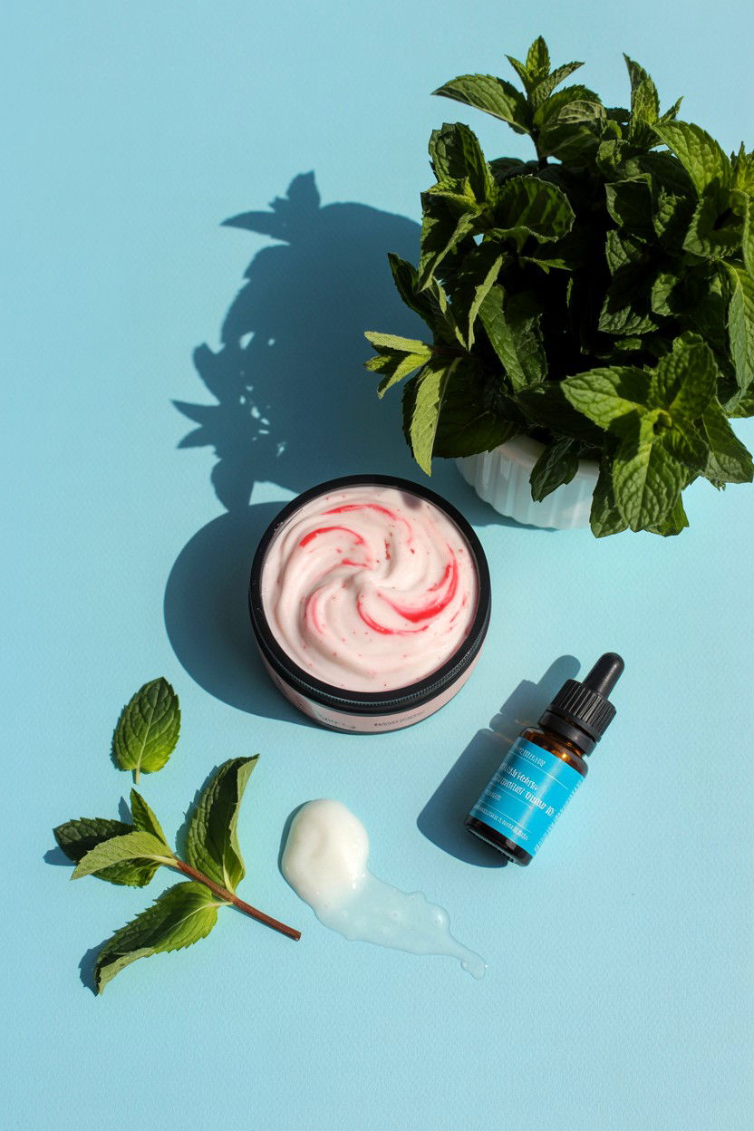 Peppermint Hair Mask - 25 Valentine's Day Hair Mask Ideas