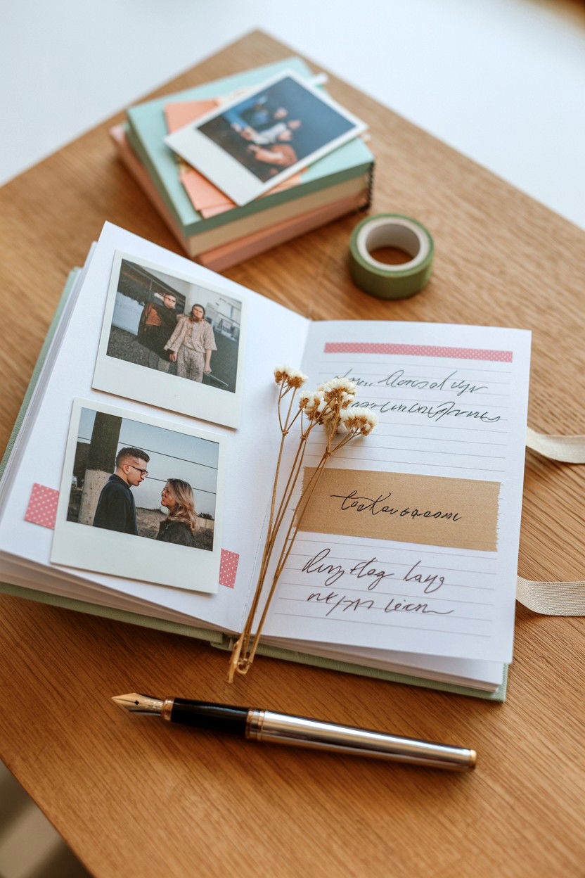 Personal Memory Scrapbook - 25 Valentine's Day Anniversary Ideas