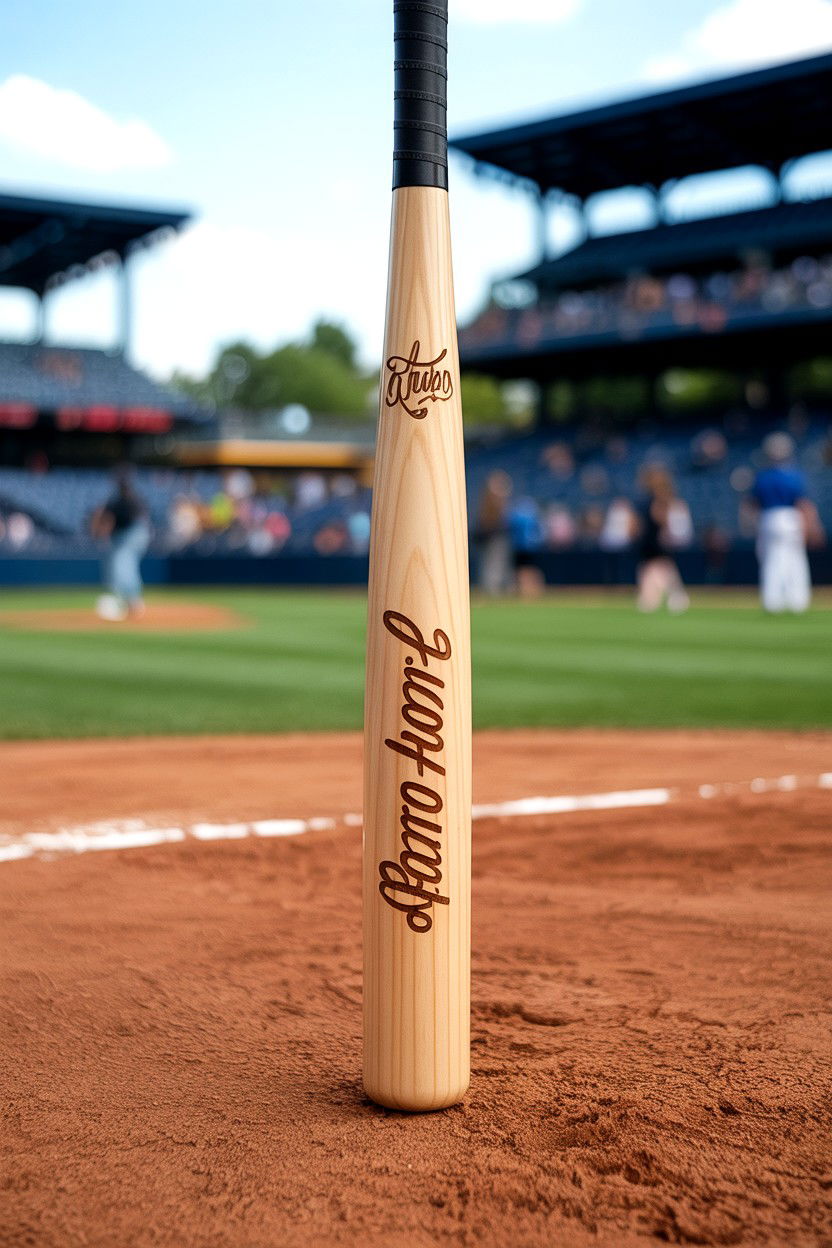 Personalized Baseball Bat - 25 Sports Fan Valentine's Day Gifts