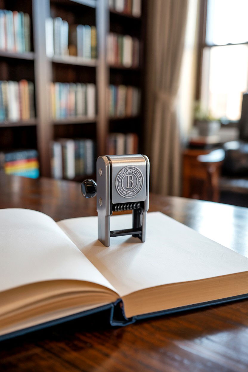 Personalized Book Embosser - 25 Book Lover Valentine's Day Gifts