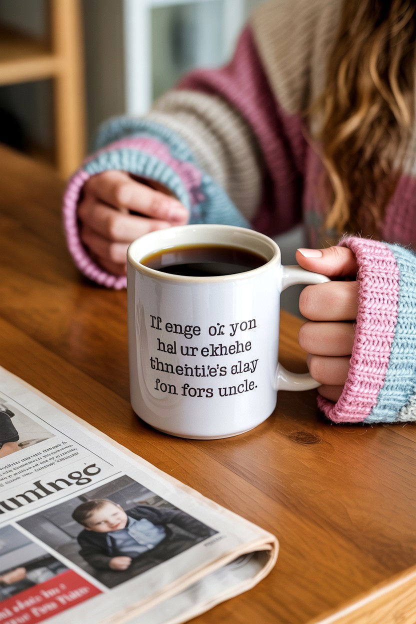 Personalized Coffee Mug - 25 Valentine's Day Gifts for Uncle