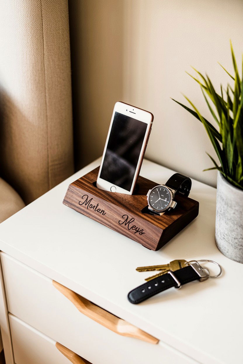 Personalized Docking Station - 25 Personalized Valentine's Day Gifts for Him