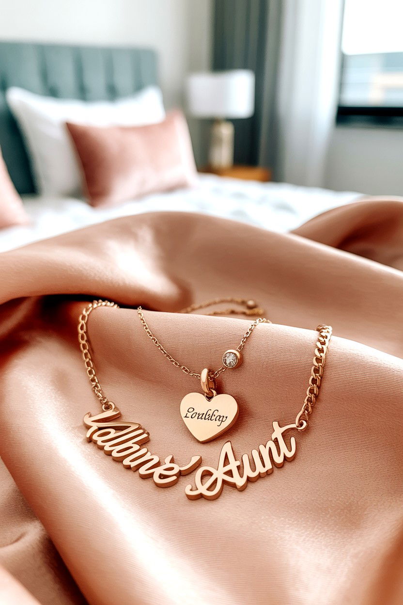 Personalized Jewelry For Aunt - 25 Valentine's Day Gifts for Aunt