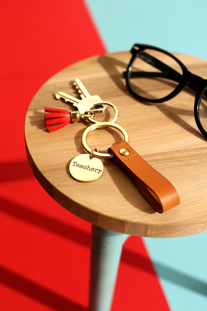 Personalized Keychain - 25 Valentine's Day Teacher Appreciation Ideas