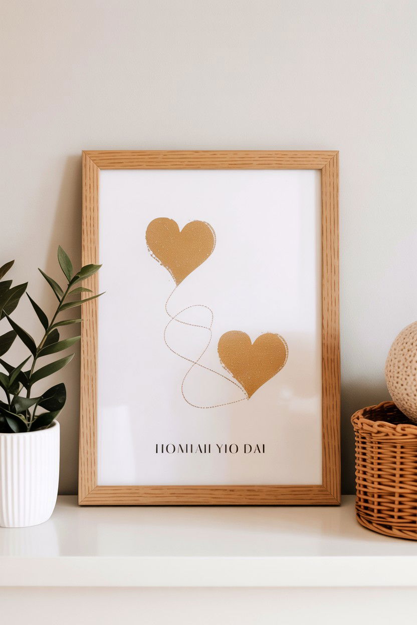 Personalized Map Art - 25 Long Distance Valentine's Day Gift Ideas