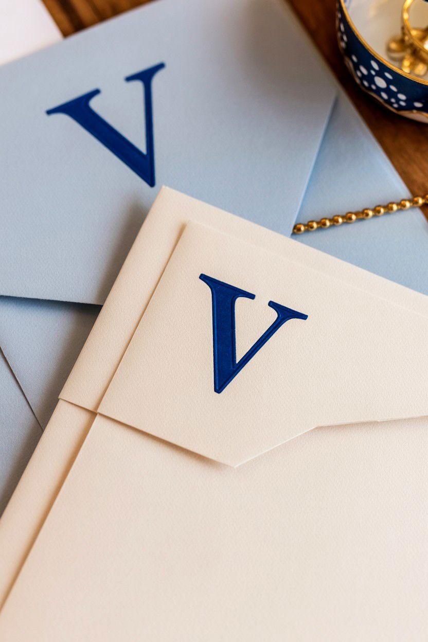 Personalized Monogram Stationery - 25 Valentine's Day Stationery Ideas