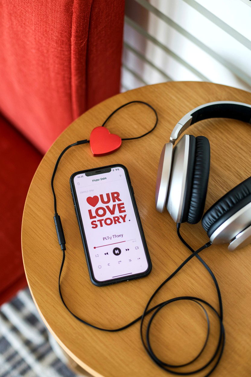 Personalized Music Playlist - 25 Valentine's Day Sweet Surprise Ideas