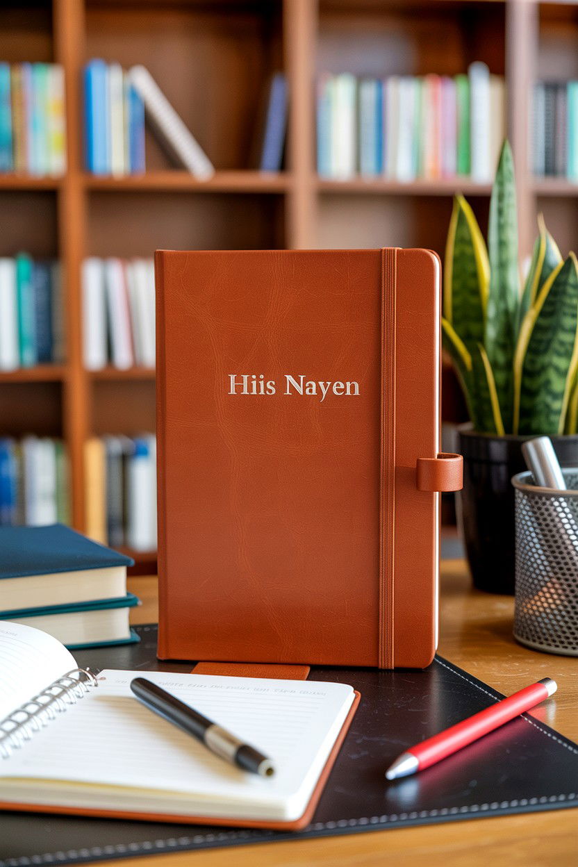 Personalized Notebook - 25 Personalized Valentine's Day Gifts for Him