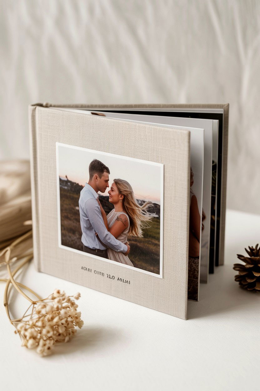 Personalized Photo Album - 25 Romantic Gifts for Wife on Valentine's Day