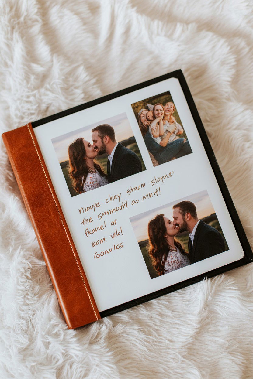 Personalized Photo Album - 25 Valentine's Day Surprise Ideas for Boyfriend