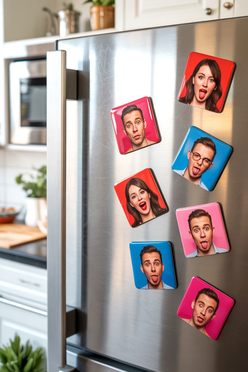 Personalized Photo Magnets - 25 Funny Valentine's Day Gifts for Him