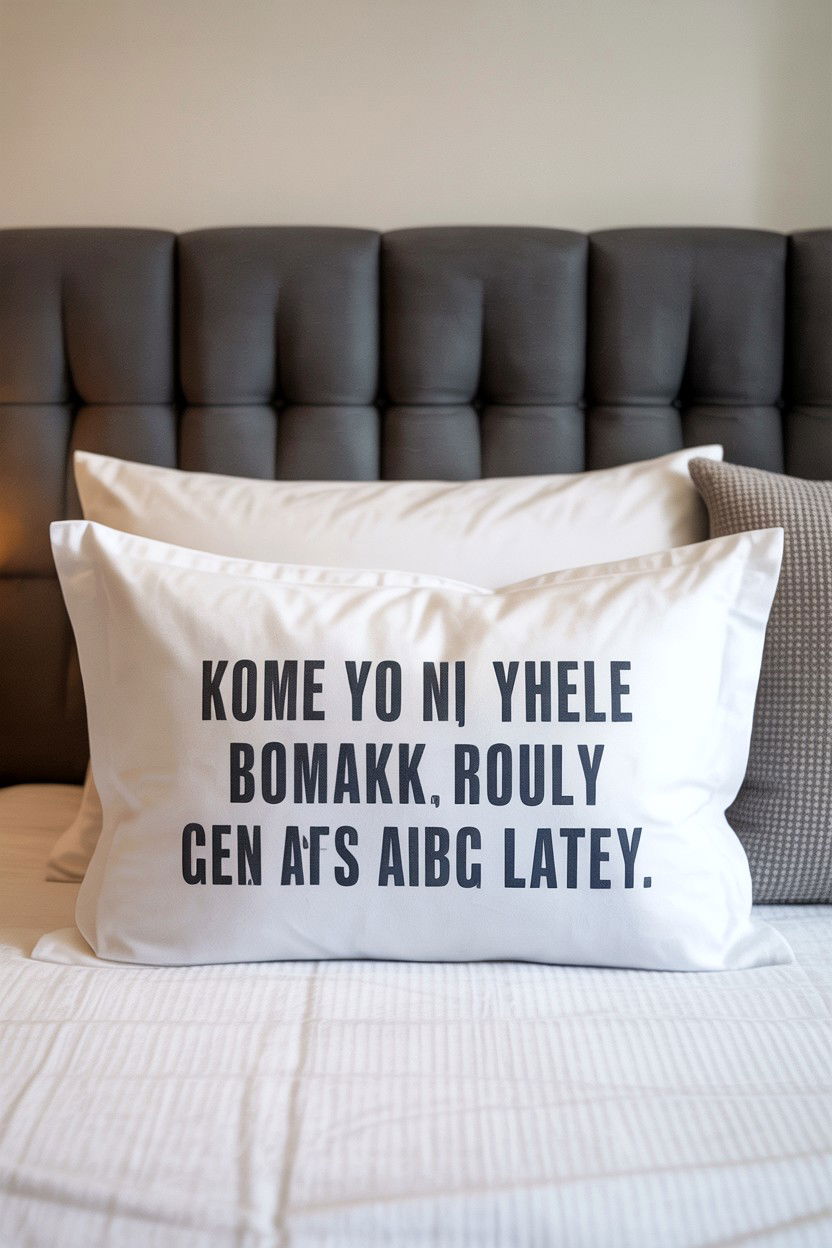 Personalized Pillowcase - 25 Valentine's Day Gifts for Long Distance Partner