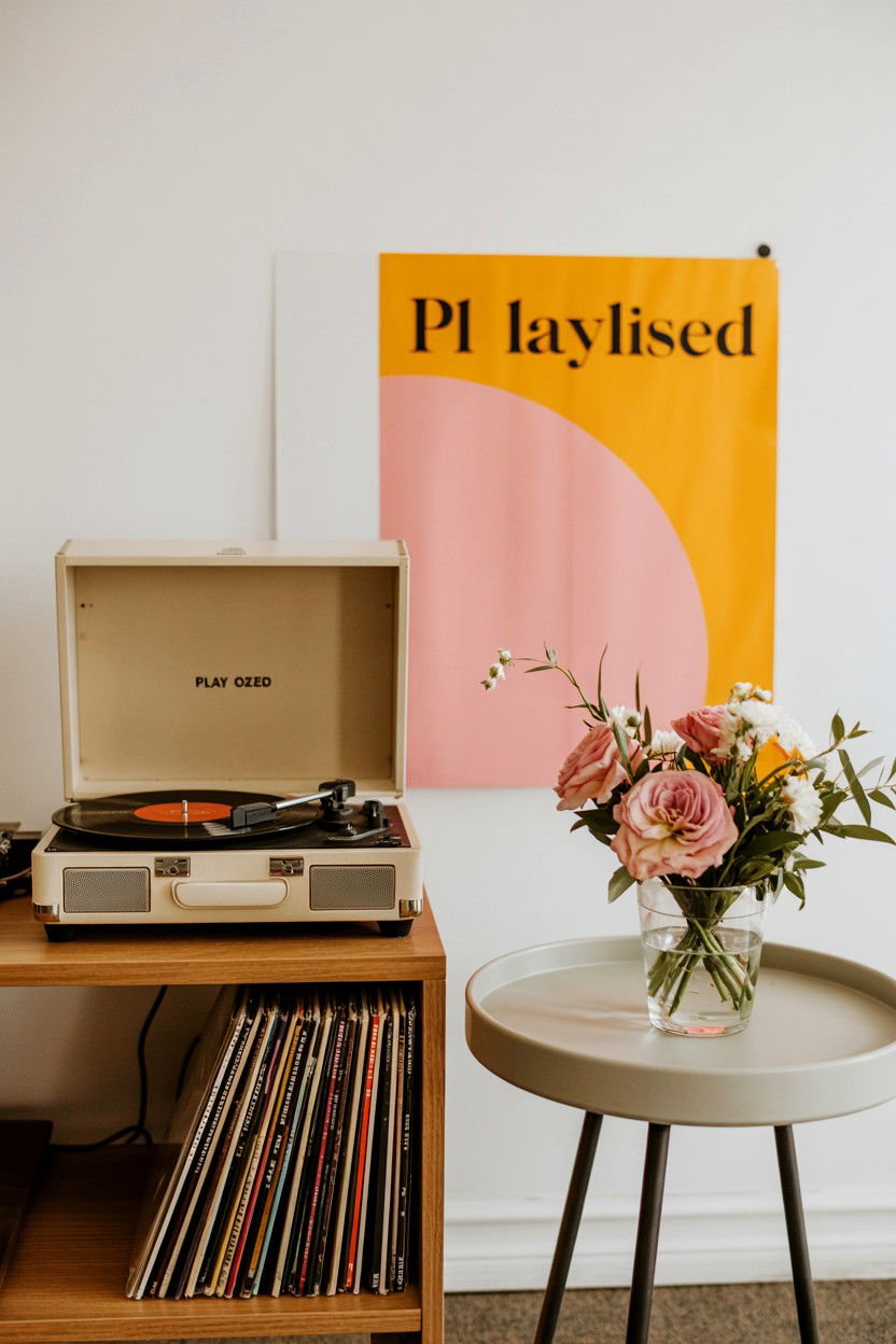 Personalized Playlist Station - 25 Valentine's Day Home Surprise Ideas