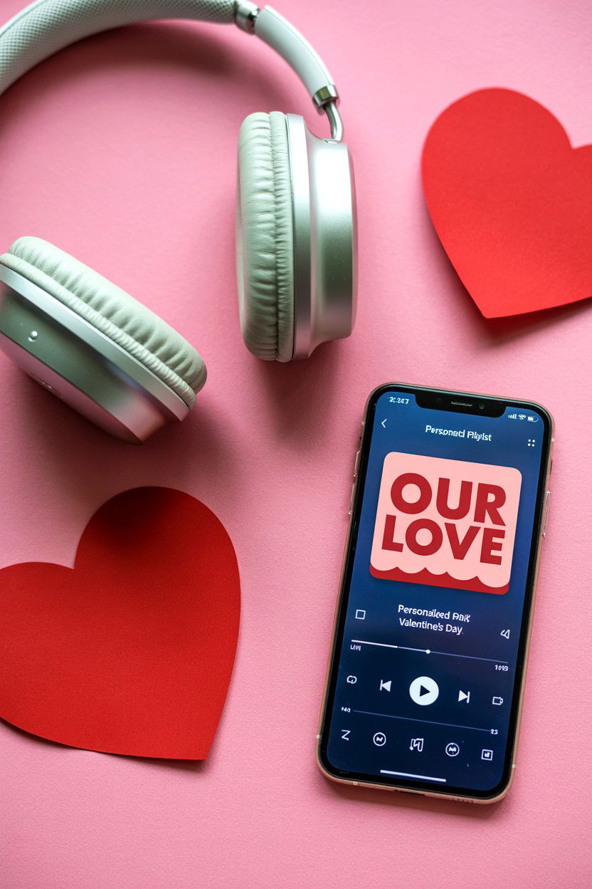Personalized Playlist - 25 Last Minute Valentine's Day Ideas