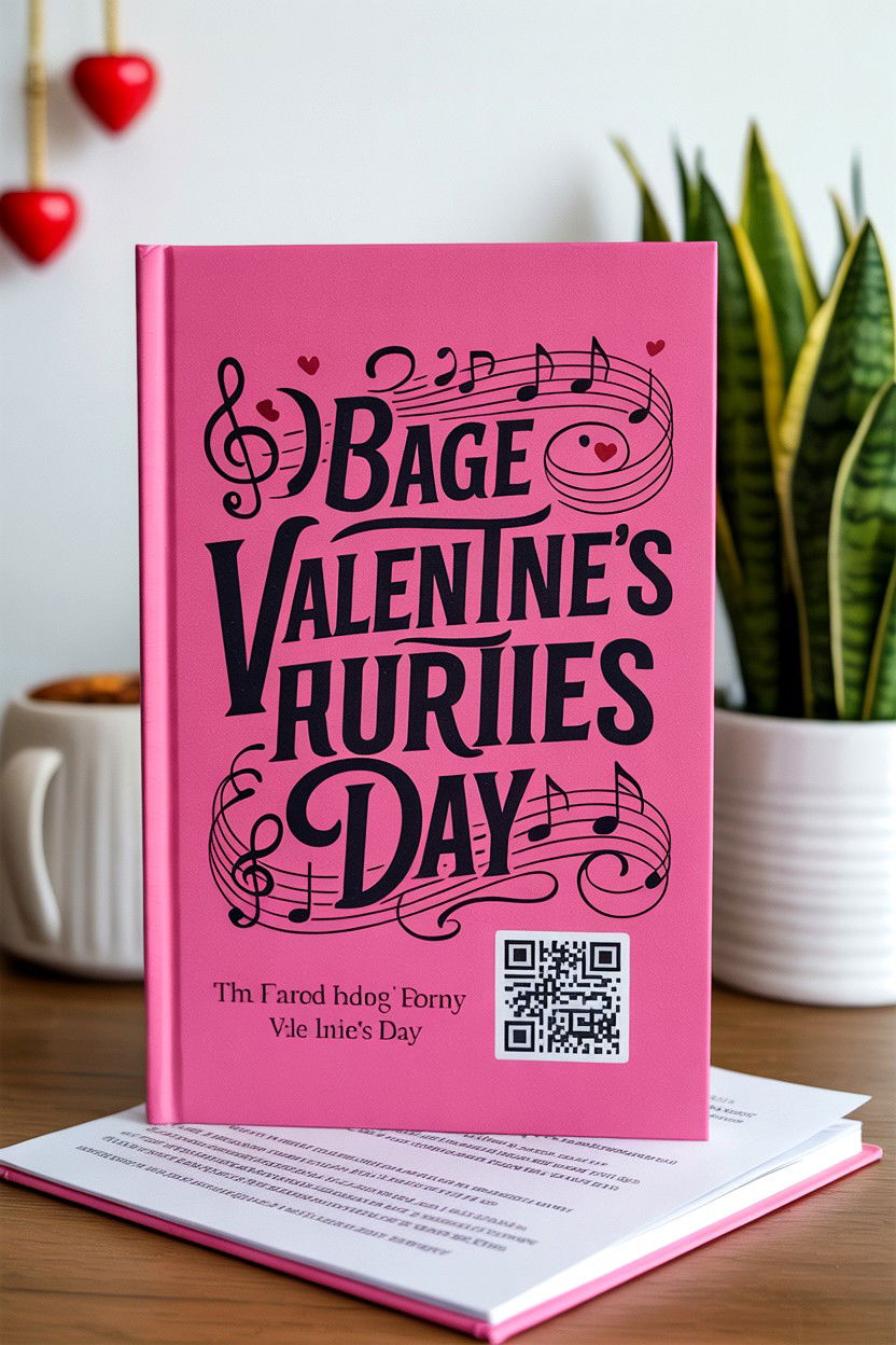 Personalized Song Lyric Book - 25 Valentine's Day Personalized Book Ideas