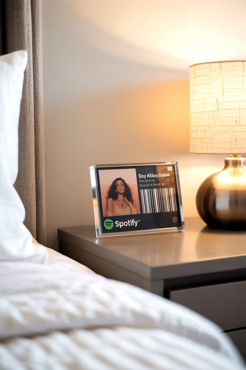 Personalized Spotify Plaque - 25 Cheap Valentine's Day Gift Ideas