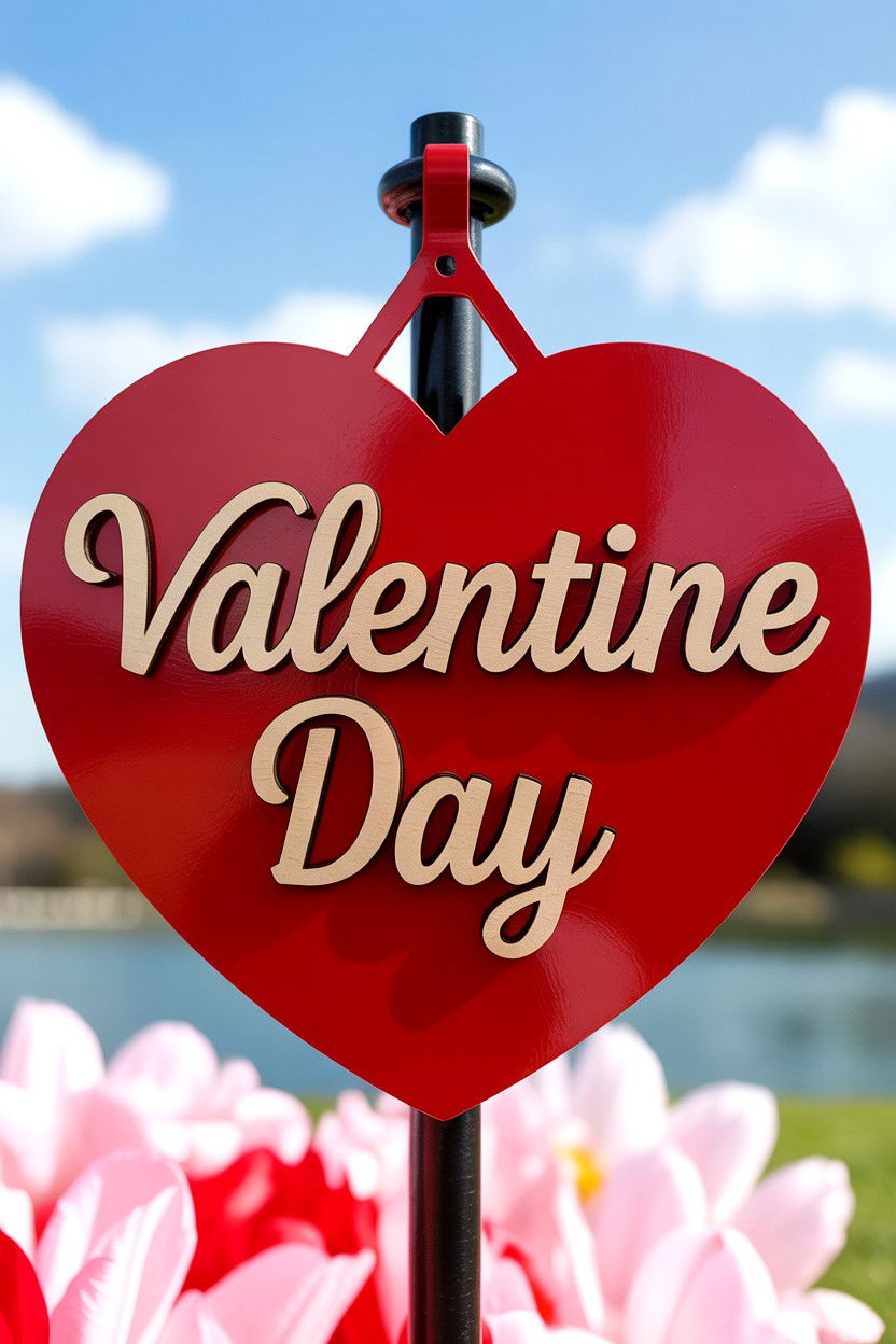 Personalized Valentine Name Spinner - 25 Valentine's Day Wind Spinner Ideas