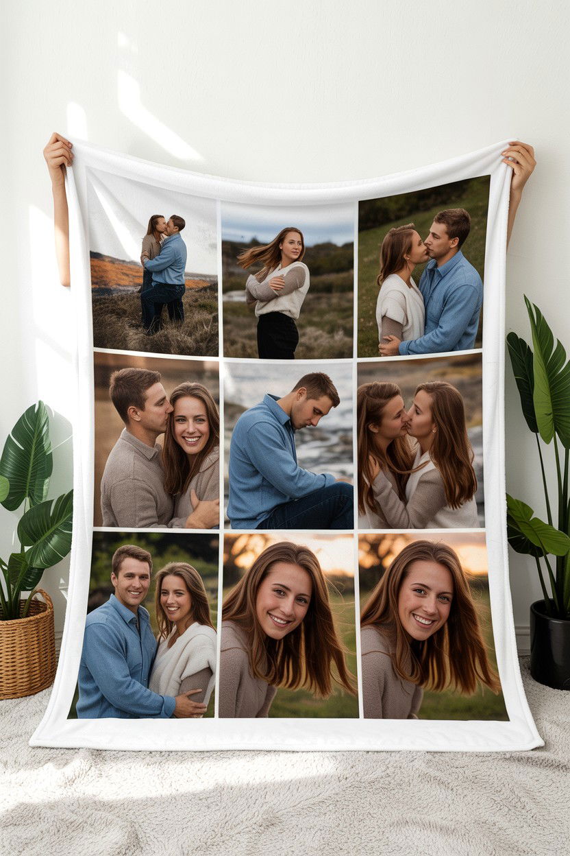 Personalized blanket - 25 Sentimental Valentine's Day Gifts for Him
