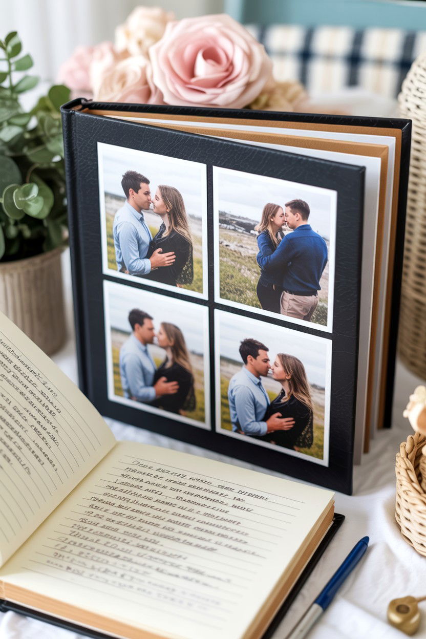 Personalized photo album - 25 Valentine's Day Surprise Ideas for Husband