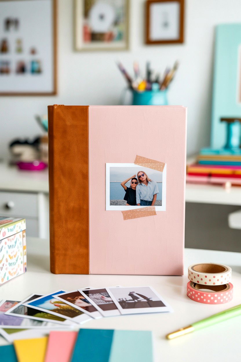 Personalized photo album - 25 Inexpensive Valentine's Day Ideas
