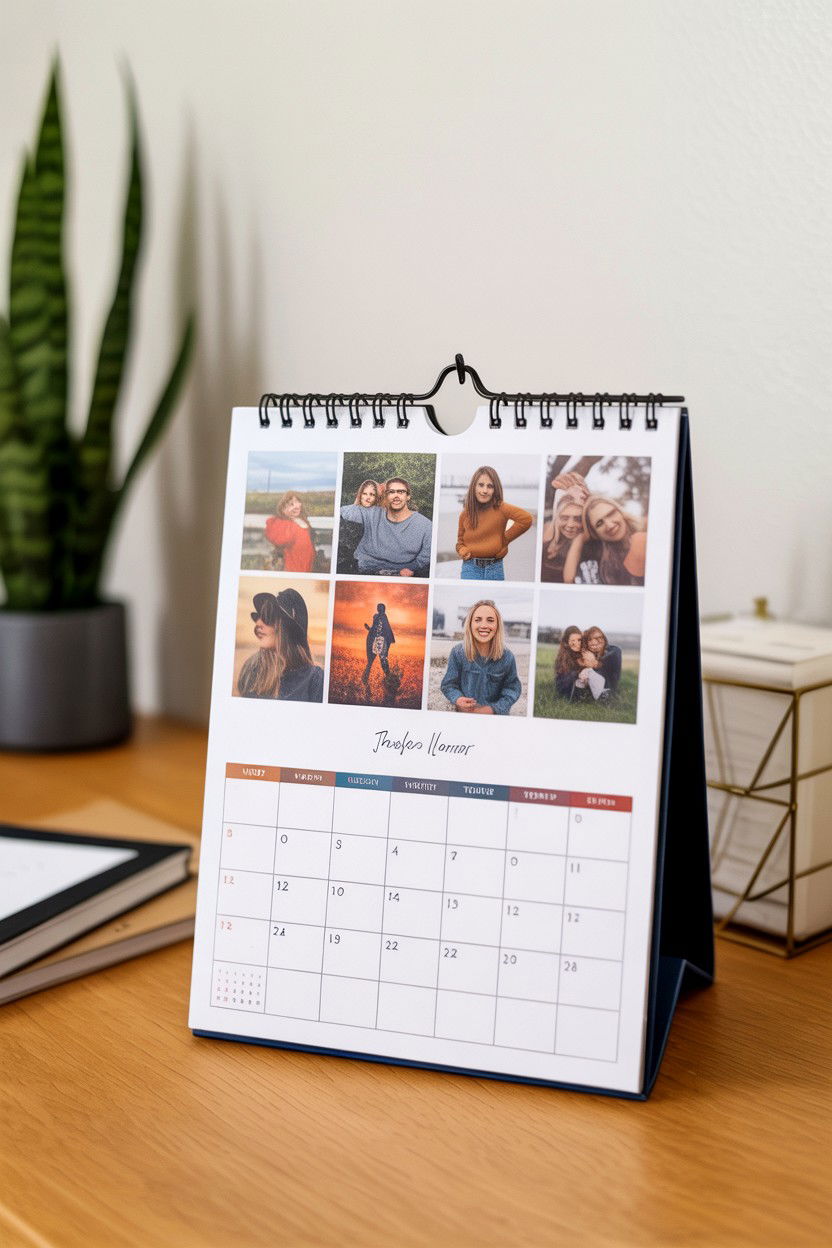 Personalized photo calendar - 25 Valentine's Day Calendar Gift Ideas