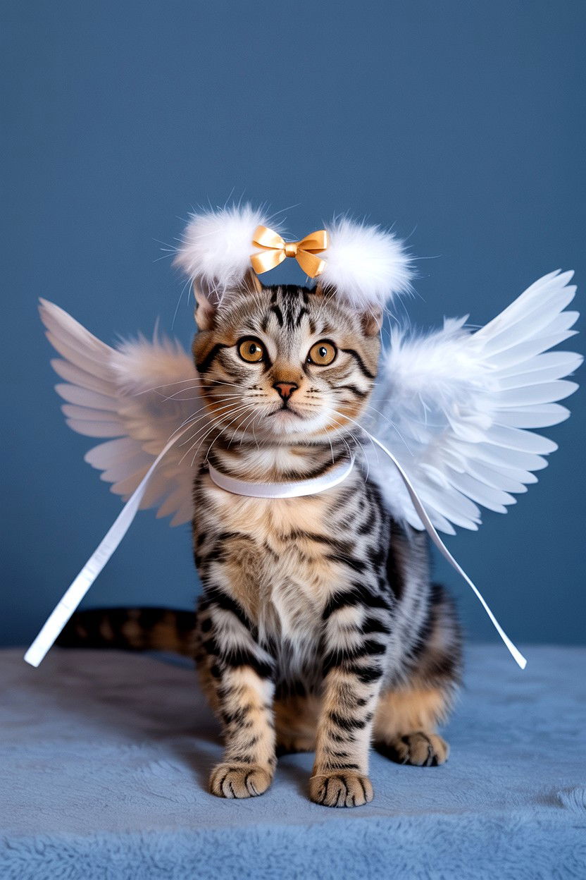Pet Cupid Costume - 25 Valentine's Day Pet Portrait Ideas