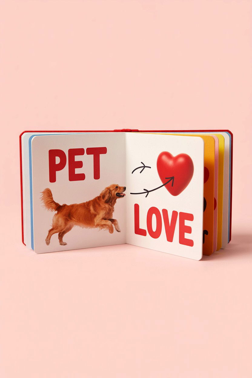 Pet Love - 25 Valentine's Day Flip Book Ideas