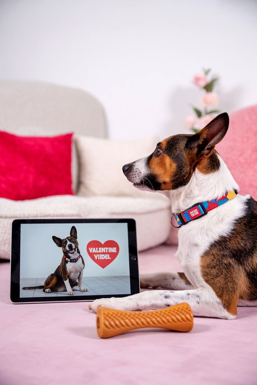 Pet Valentine Video - 25 Valentine's Day Slideshow Ideas
