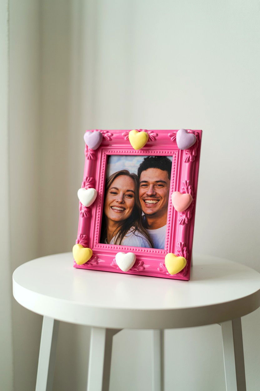 Photo Frame - 25 Dollar Store Valentine's Day Decor Ideas