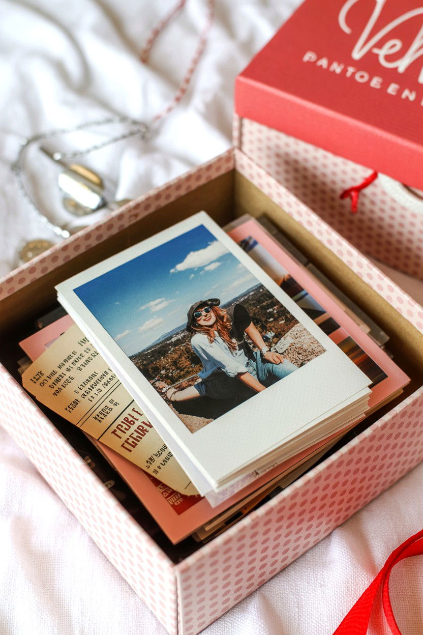 Photo Memory Box - 25 Valentine's Day Box Surprise Ideas